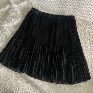 flowy chiffon skirt